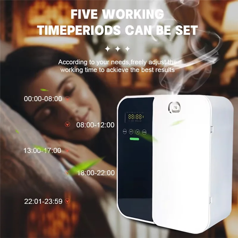 B13C Hotel High Capacity Wall Mounted Aroma Diffuser Scent Machine For Large Area Lobby Home Fragrance