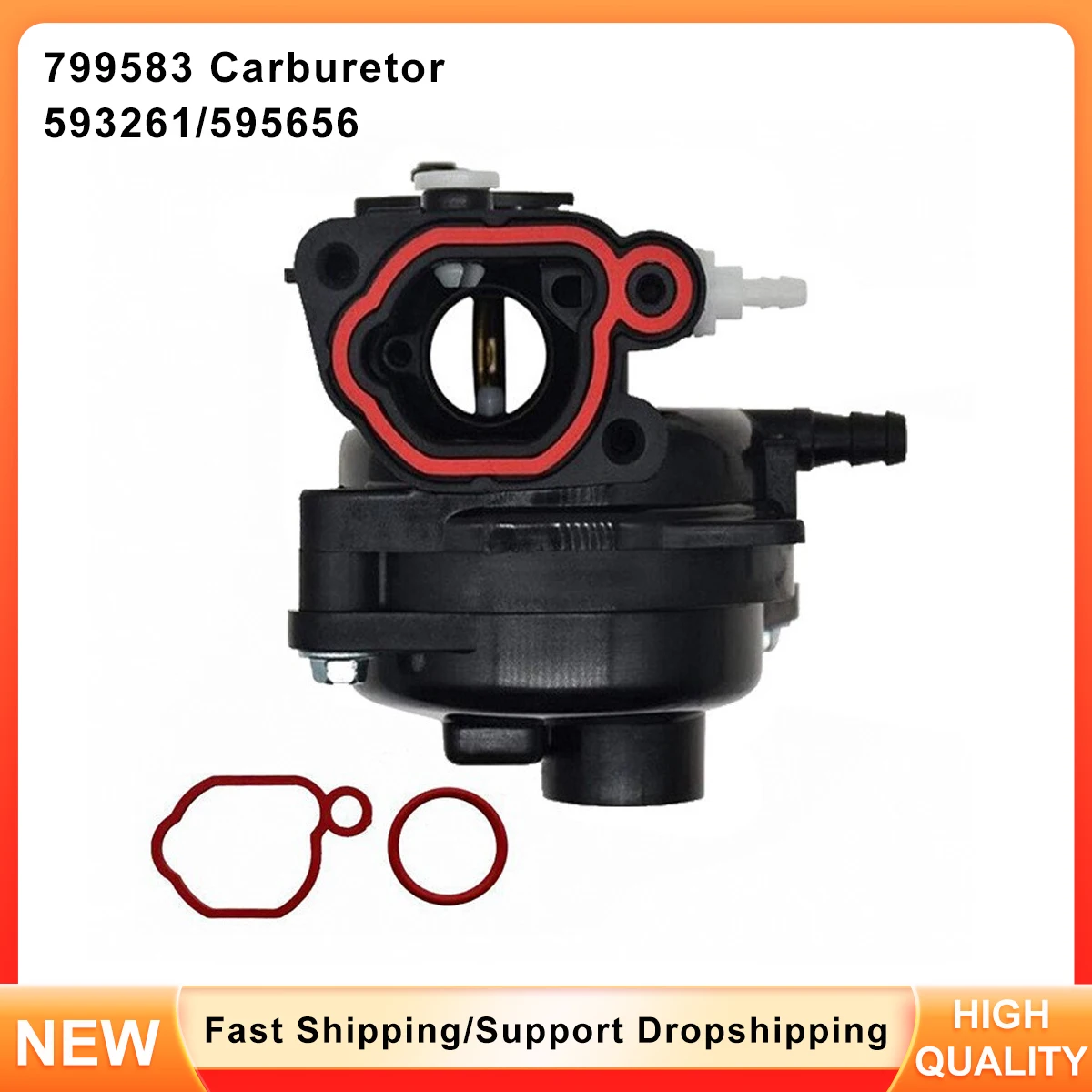 

Carburetor Set for 125cc 140cc - Replaces OEM # 799583, 08P502 | Fits 500E, 550EX Go-Kart & ATV