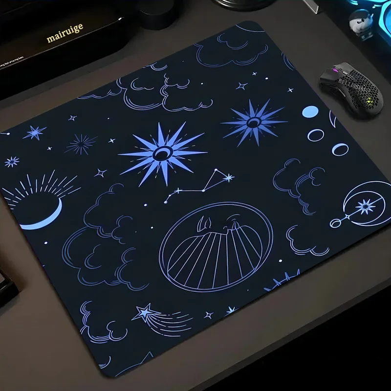 

Mouse pad Cosmic Astrology Planet Celestial table pad Laptop mat Plus size laptop game player computer table gaming accessories