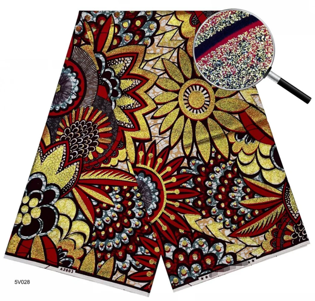 

100% Ankara prints fabrics African fabrics wax super golden grand wax