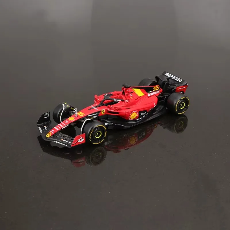 New Product In Stock Bburago F1 1:43 Ferrari Sf-23 Monza Livery Version Alloy Miniature Diecast Model Italian Grand Prix Car Toy