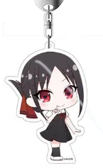 Game Iino Miko Hayasaka Ai Shinomiya Kaguya Fujiwara Chika Keychain Doll Anime Acrylic Keyring Pendant for Gift