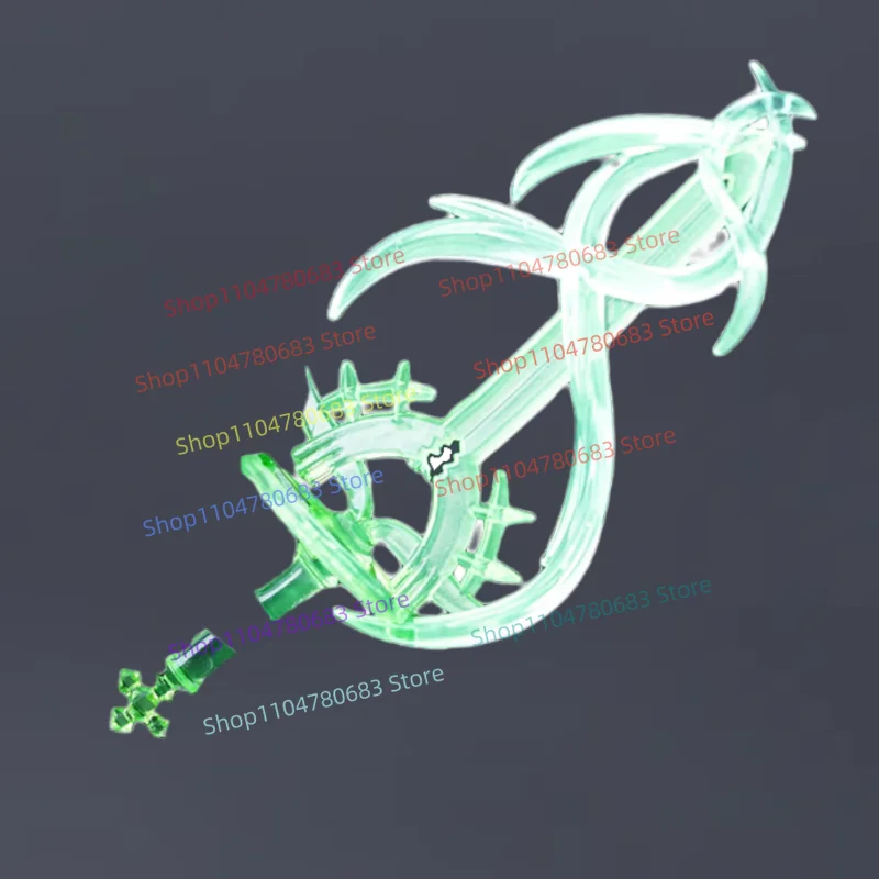 Bloques de construcción MOC, Mini figura de acción de guerrero verde, modelo de ensamblaje, figura de exhibición, accesorios de dibujos animados de Anime, juguete, regalo de vacaciones