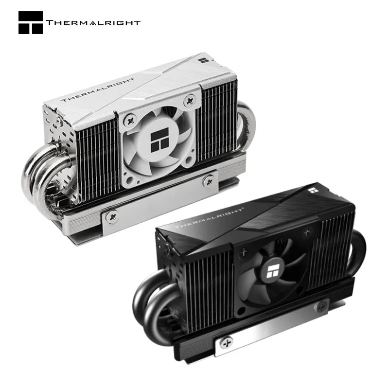 

Thermalright HR-10 2280 PRO M.2 SSD Air Cooling Radiator,2280 SSD Heat Disspation,4PIN PWM, Thermal Pad Included