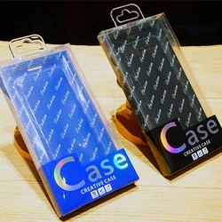 100Pcs Phone Case Packaging Box, Retail Package Box, Phone Cover Box, Black, Blue, White, Blister Box, PVC Box