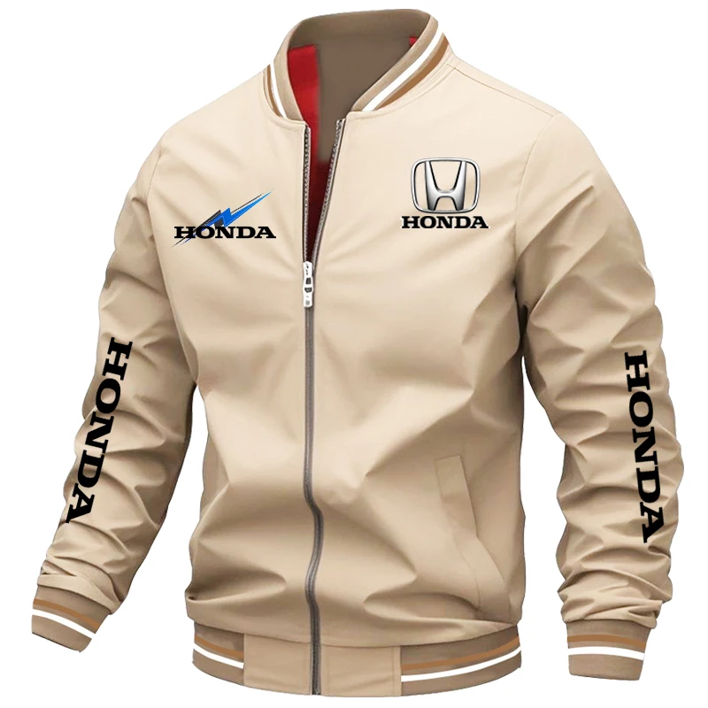 Nouvelle veste Honda pour hommes - Tenue de course HONDA - Manteau de veste pour hommes en tissu imp