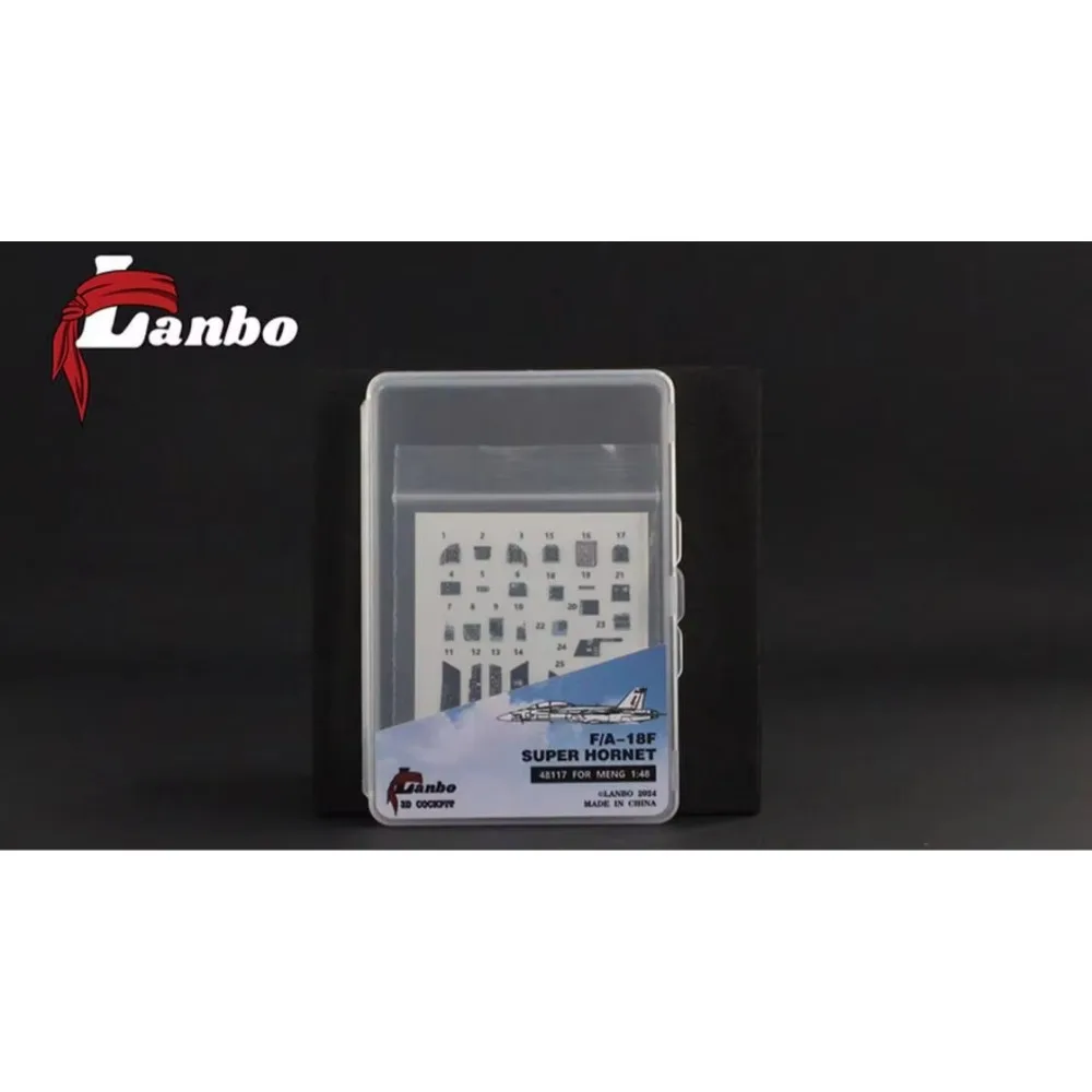 

Lanbo Model 3D Printed Color Cockpit 48117 For Meng LS-013 F/A-18F Super Hornet For Model Building Kit