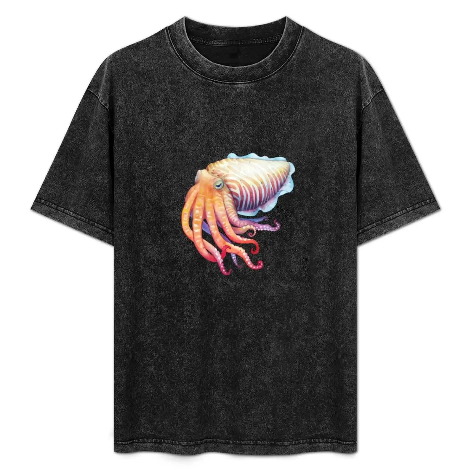 

Cuttlefish T-Shirt Personalized t-shirt man t shirt summer top mens plain t shirts
