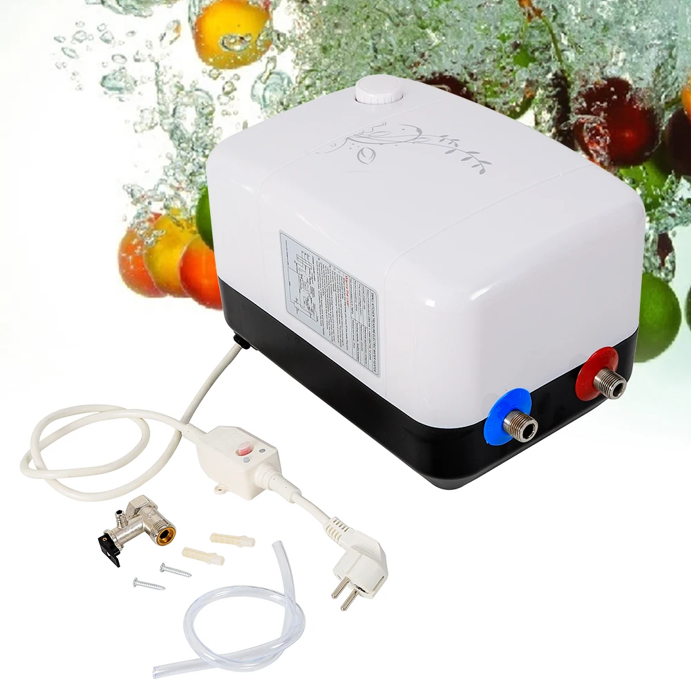 1500W 220 V Electric Instant Hot Water Heater Kitchen Under Sink Mini Water Tank 8L Safe Intelligent automatic