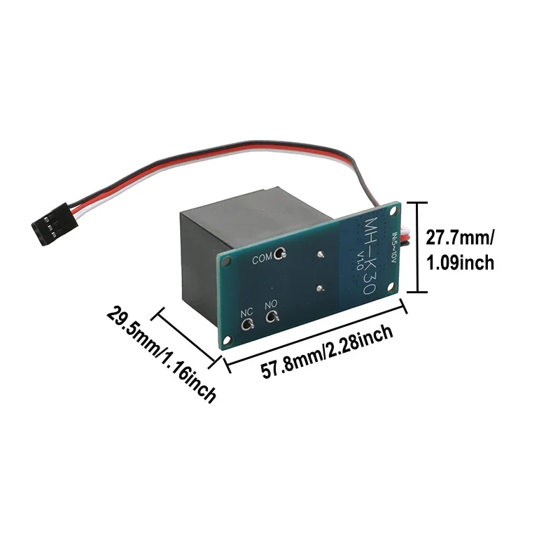 2PCS High Power 30A Electronic Module 1CH 2CH 12V 24V PWM Relay Switch Remote Control On-off Switches for DIY RC Models