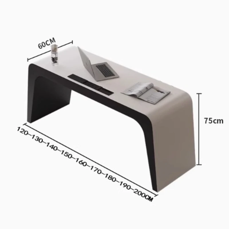 Creativity Light Luxury Computer Desks Design Office Organizers Modern Computer Desks Setup Nordic Mesas De Computador Furniture