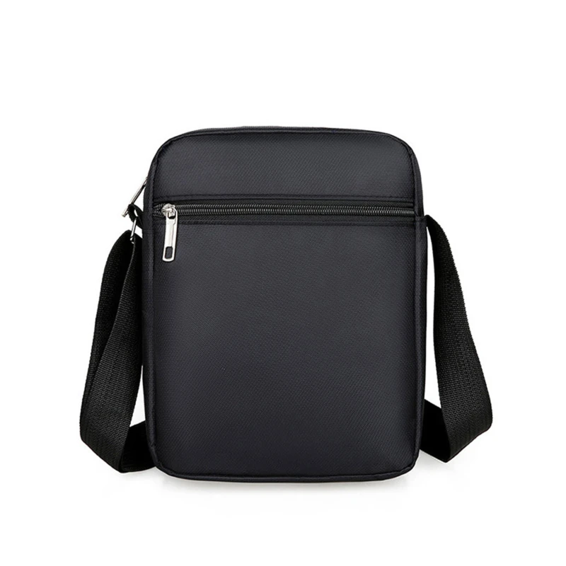 Mensageiro masculino Crossbody Shoulder Bags, pequeno pacote de estilingue para trabalho, negócios, embalagens Oxford impermeáveis, bolsa bolsa bolsa