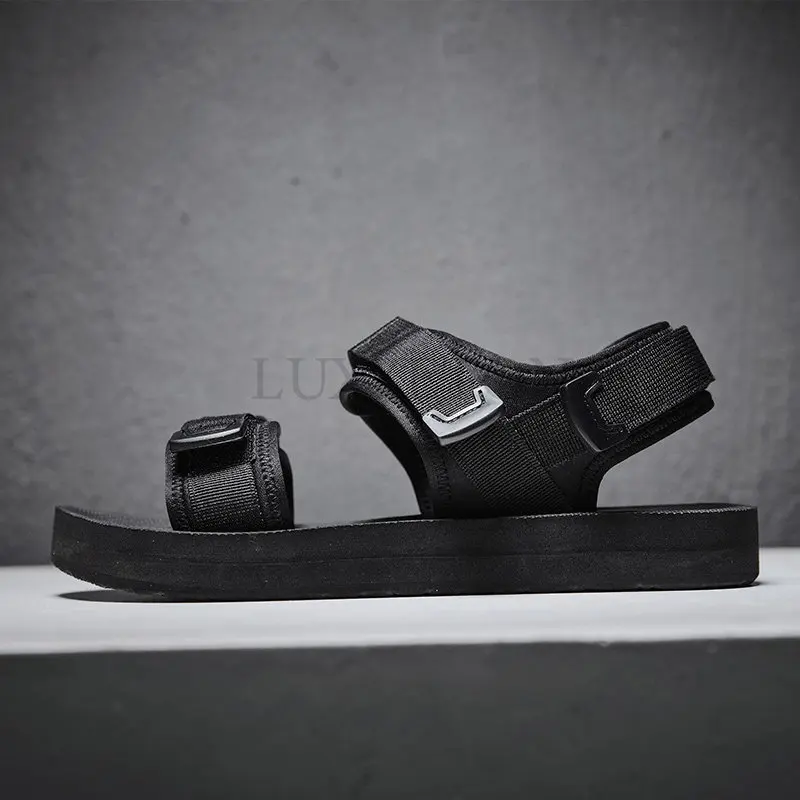 High Quality Men Sandals Beach Sandals Comfort Casual Shoes Lightweight Summer Big Size 46 Men Sandals Comfortable Roman Sandals