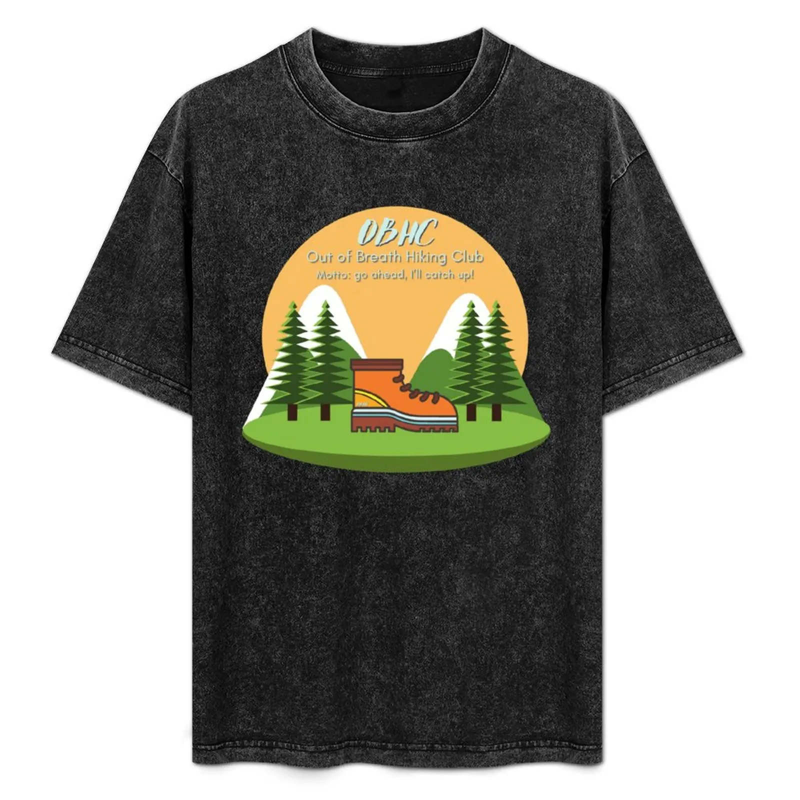 

Out of Breath Hiking Club T-Shirt croswit shirt man new gifts and t-shirts mens designer clothes