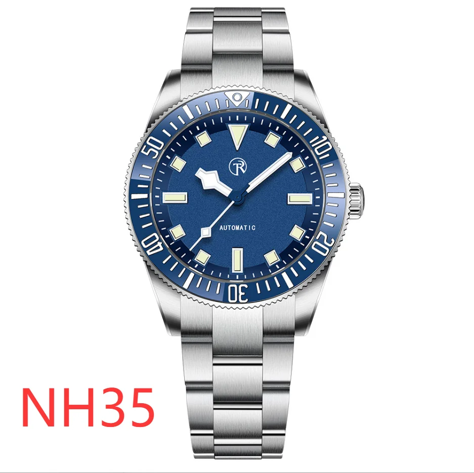 2025 جديد RollsTimi ساعات رجالية فاخرة ساعة أوتوماتيكية للرجال ساعات المعصم الميكانيكية السيراميك الحافة AR الياقوت ساعة مضيئة #5