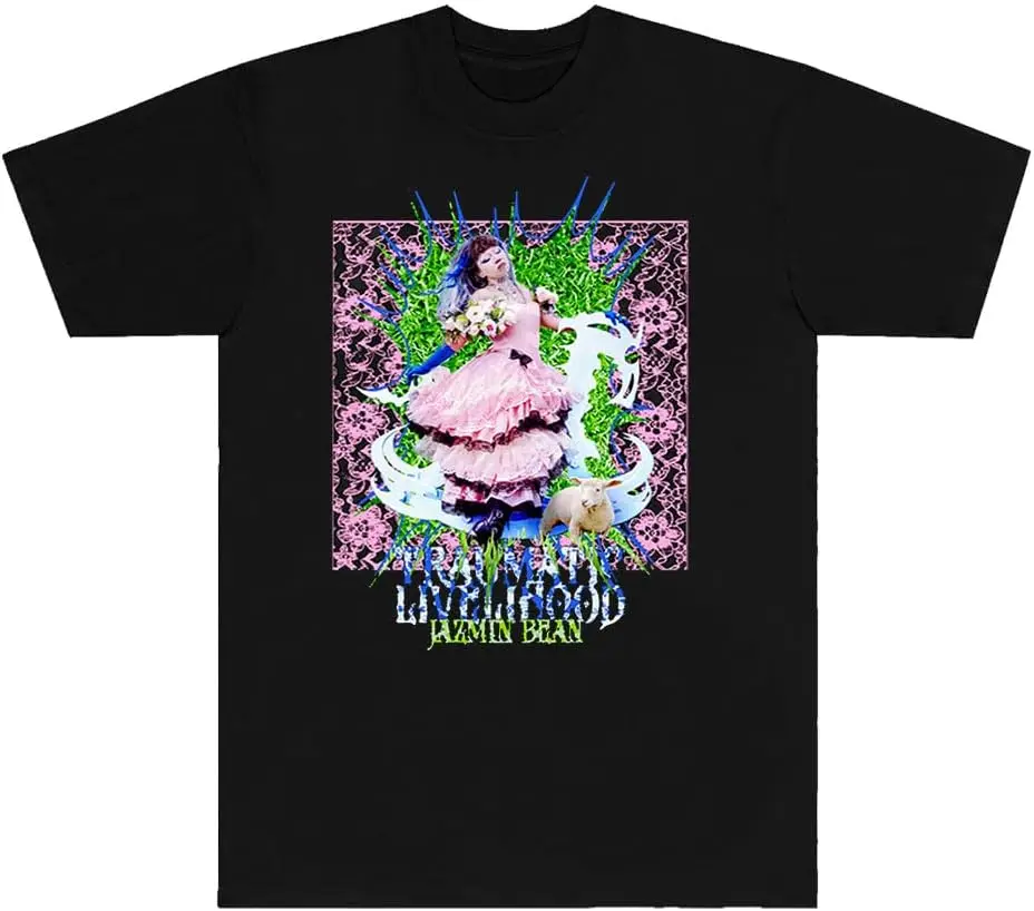 Jazmin Bean Traumatic Livelihood T-shirts Tour New Logo Merch Women Men Fashion Short Sleeve Tee