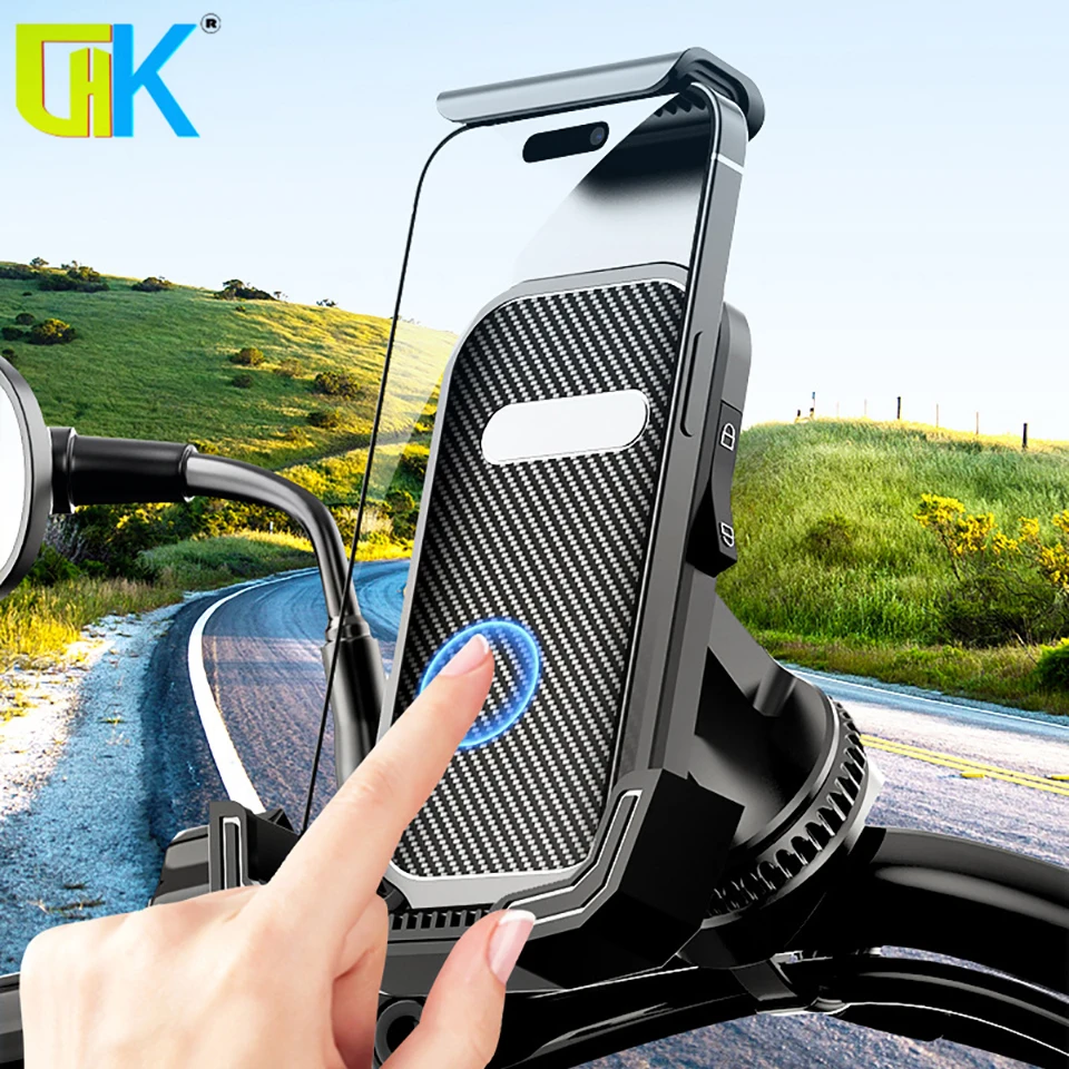 

Держатель для телефона на мотоцикле, гаситель вибрации, анти-тремтящееся крепление для мотоцикла, руль для велосипеда, скутера, телефона 4,7-7,1 дюйма