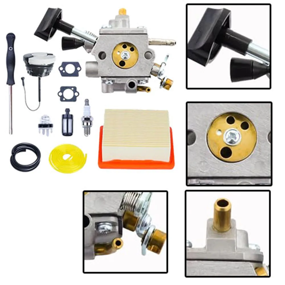 BR800 Carburetor Air Filter Tune-Up Kit For BR800 BR800C BR800X Backpack Leaf Blowers Power Equipment 11pcs/set