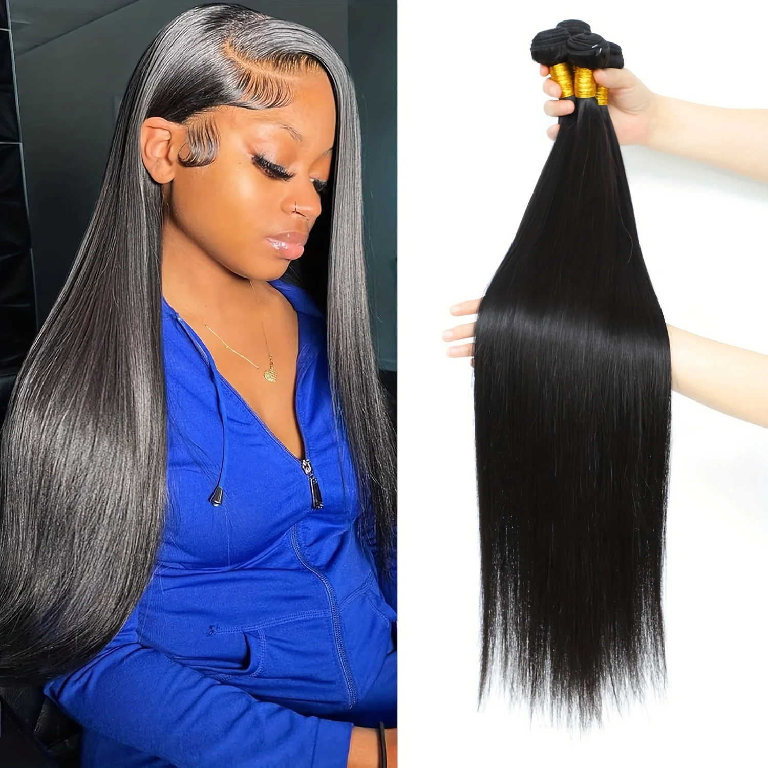 

3 пучка прямых человеческих волос, перуанские прямые пучки волос, 100% пучки человеческих волос, наращивание человеческих волос для женщин