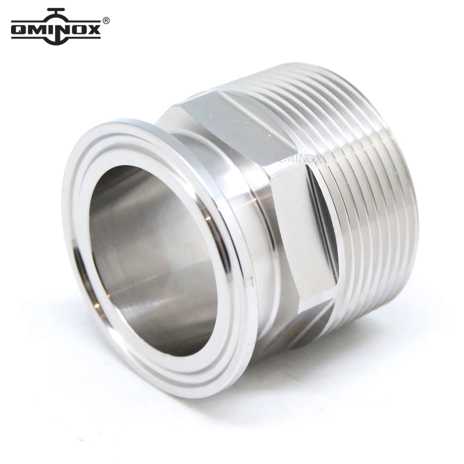 SS304 Tri clamp NPT Male adapter stainless steel clamp male NPT fittings 1/4\