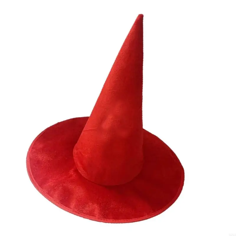 2025 Neues Cosplay Hexenhut Halloween Wizard Hexenkostüm Accessoires für Männer Männer