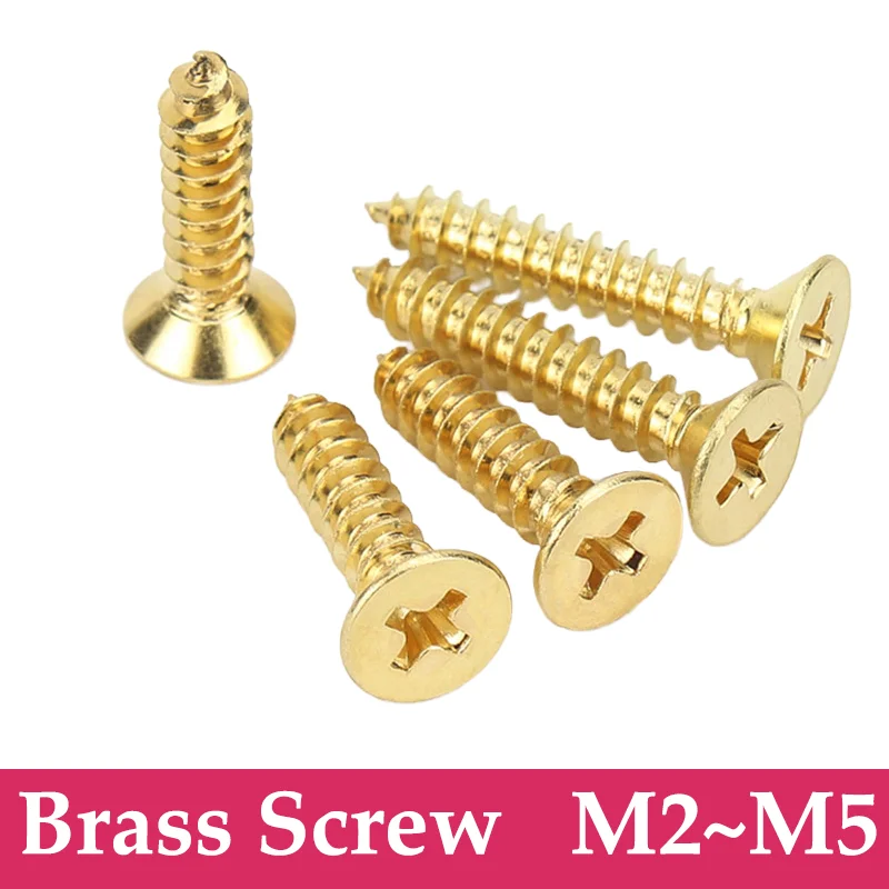 Brass Flat Self-Tap…