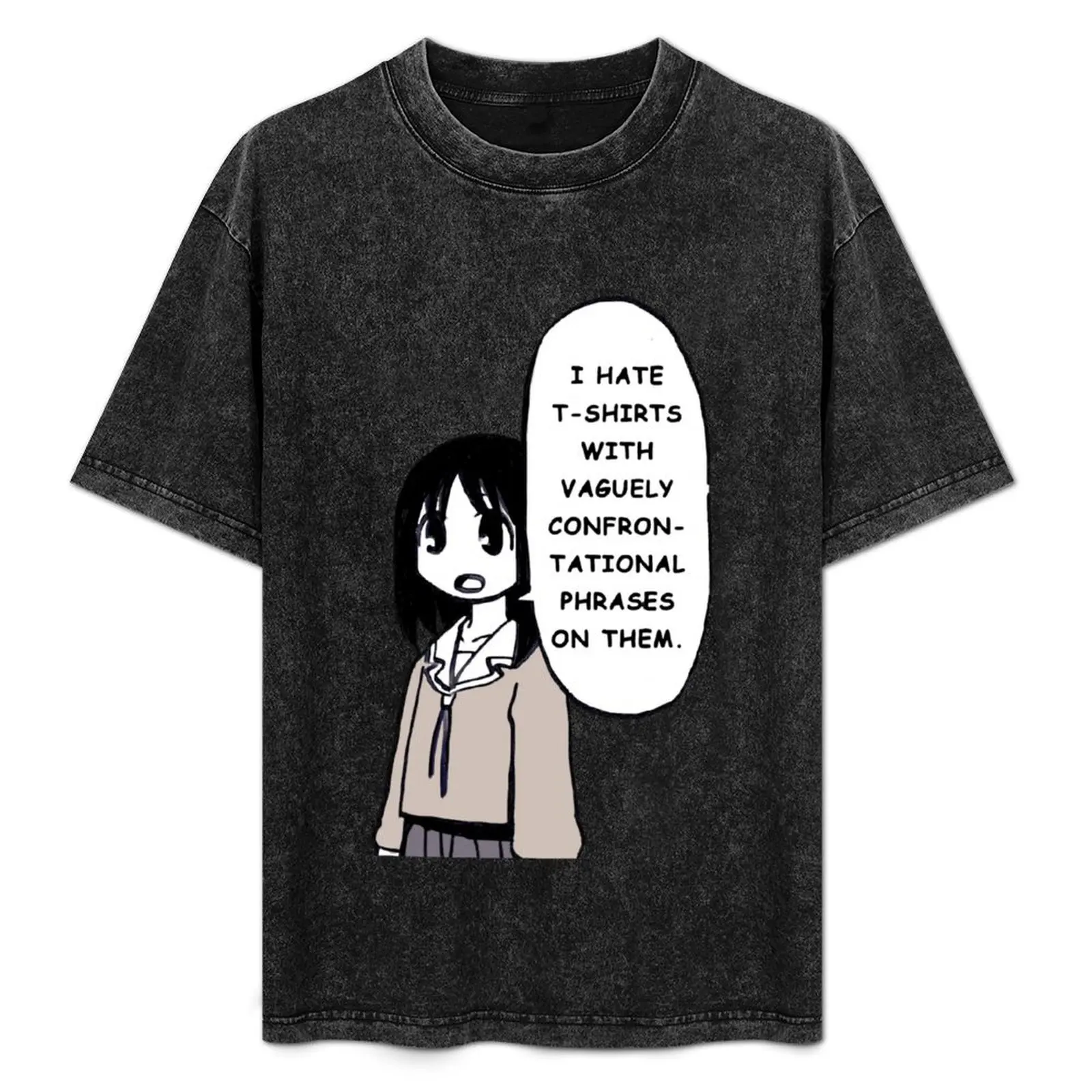 

I draw that panel of osaka saying she doesn_t like rude shirts azumanga daioh T-Shirt Worker Basic Short Sleeve Tee