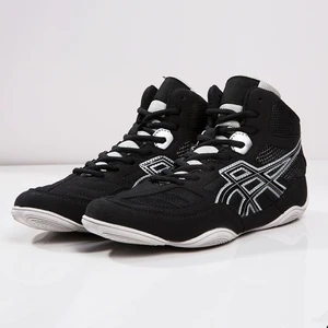 Giày đấu vật chuyên nghiệp cao cấp dành cho nam và nữ, quần vợt quyền anh, giày huấn luyện, đen và xanh, nhẹ, phòng tập thể dục, cỡ 33-45, 2021 12 Giày thể thao bán hàng chính để chiến đấu với quyền anh - №1