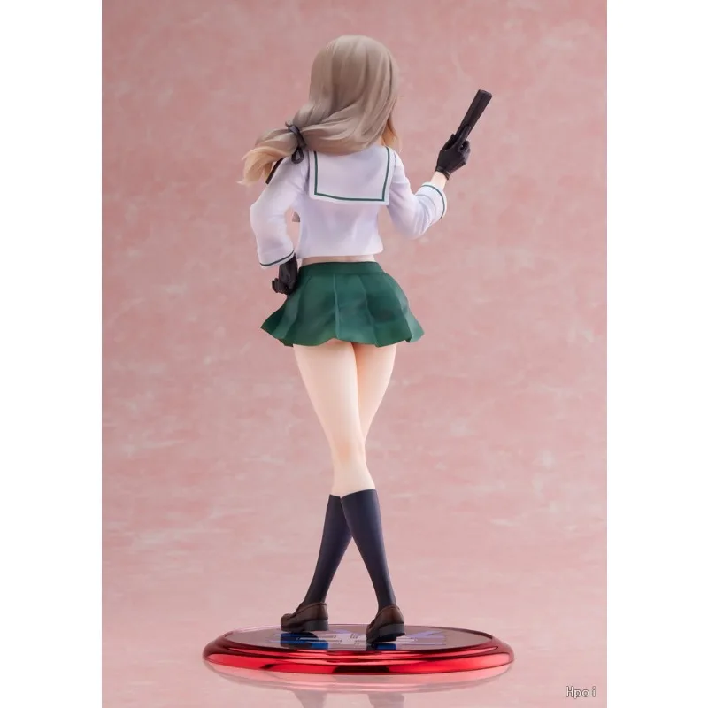 

In Stock Original WAVE Dream Tech Girls Und Panzer Sensha-dou Daisakusen Shimada Chiyo [Oarai Girls] 1/7 24.5cm Anime Figures