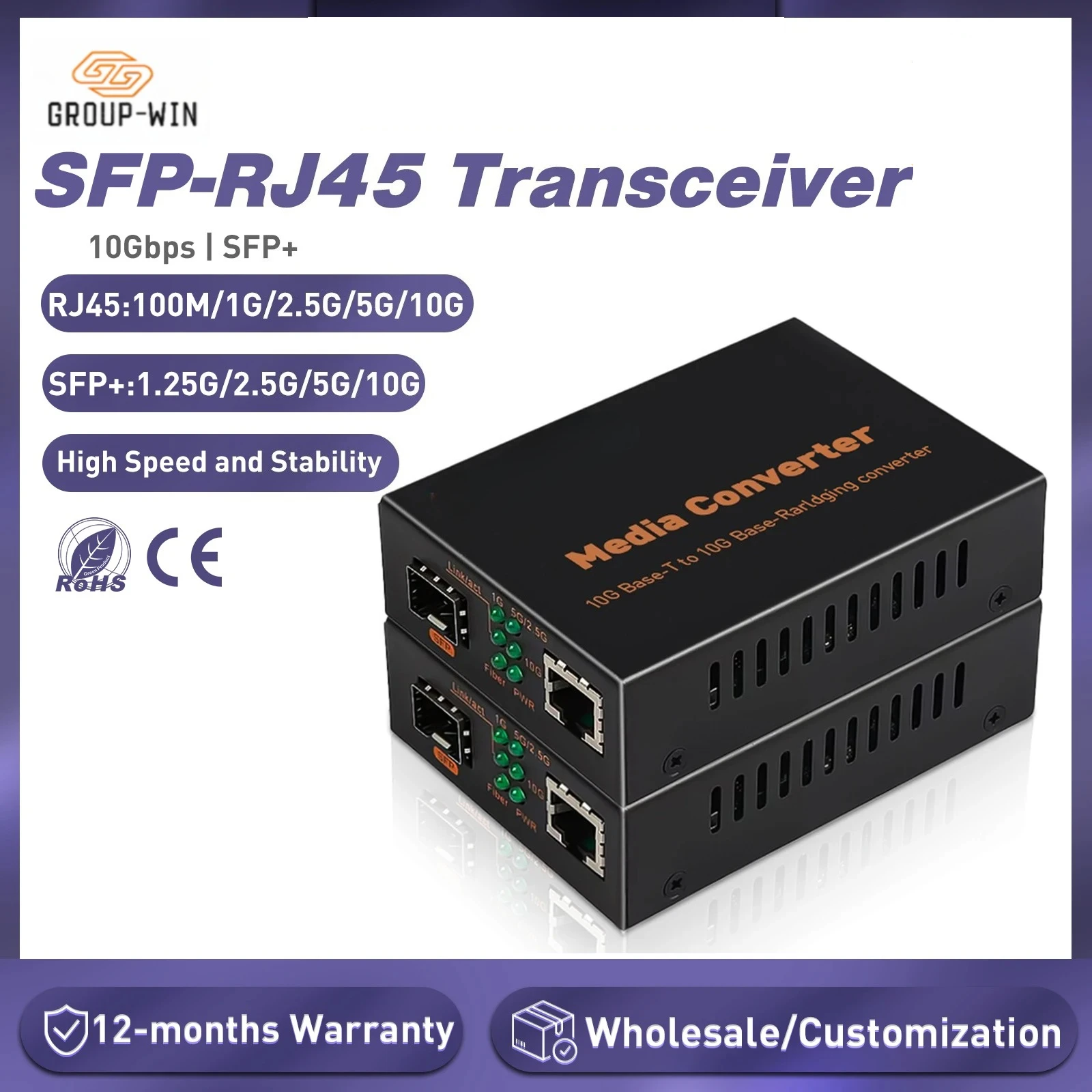 10Gbps Sfp+ Fiber T…