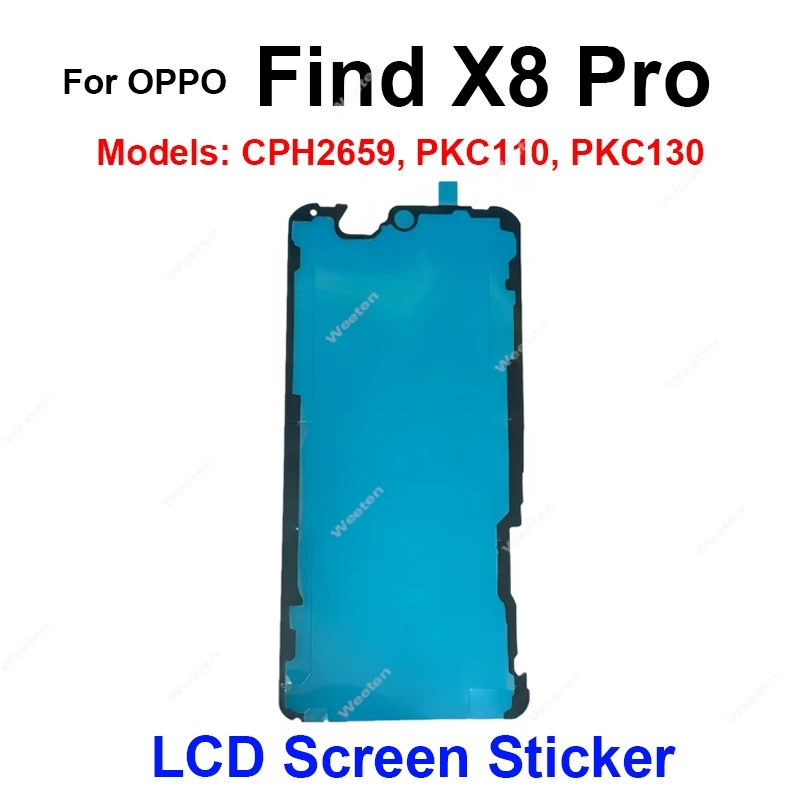 شاشة LCD لاصقة ملصق ل ممن لهم البحث X2 X3 X5 X6 X7 برو لايت نيو الترا الجبهة شاشة LCD ملصق الغراء إصلاح أجزاء