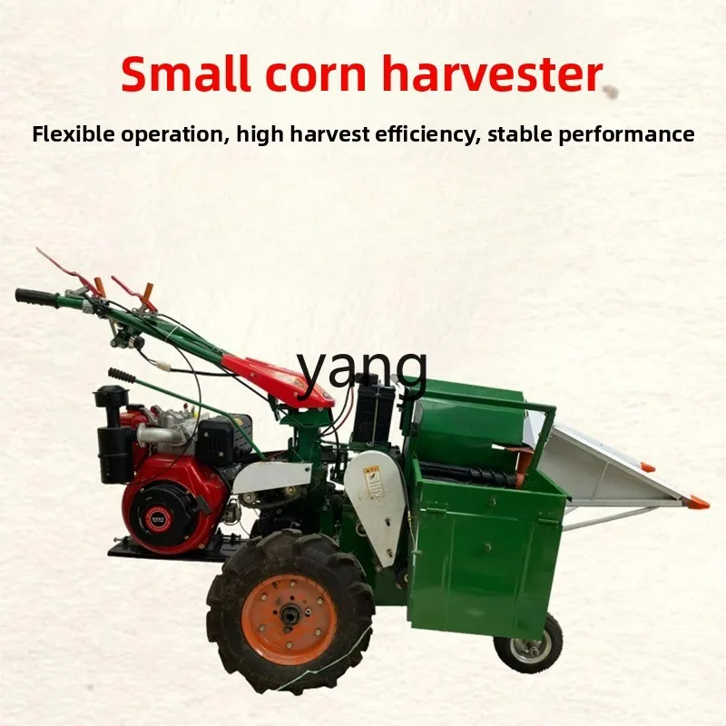 LTT Self-propelled Corn Harvester Corn Ear Harvester Straw Return Grinder