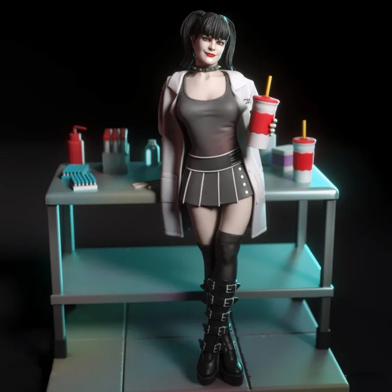 1/24 Scale Resin Figure Assembled Model Kit Abby Sciuto from NCIS Hobby Miniature Statue Unassembled and Unpainted 3D printing