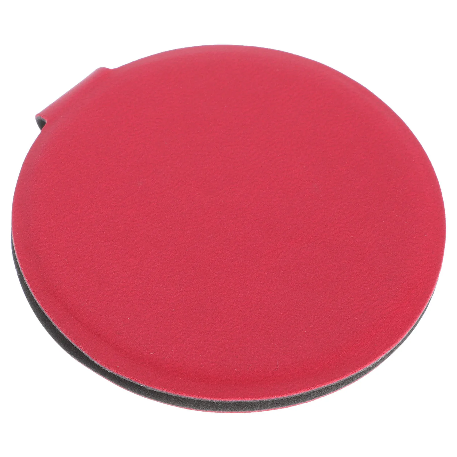 2Pcs Compact Folding Makeup Mirror PU Portable Pocket Mirror Travel Cosmetics Tool Female Gift Makeup Tool