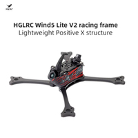 HGLRC Wind 5 Lite V2 5inch Brushless T700 Four-Axis Indoor Carbon Fiber FPV Racing Frame Kit