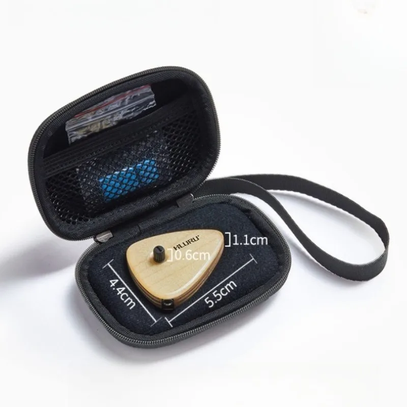 Многофункциональный портативный гитарный звукосниматель, минималистичный гитарный звукосниматель из кленового дерева, удобные инструменты для практики гитары