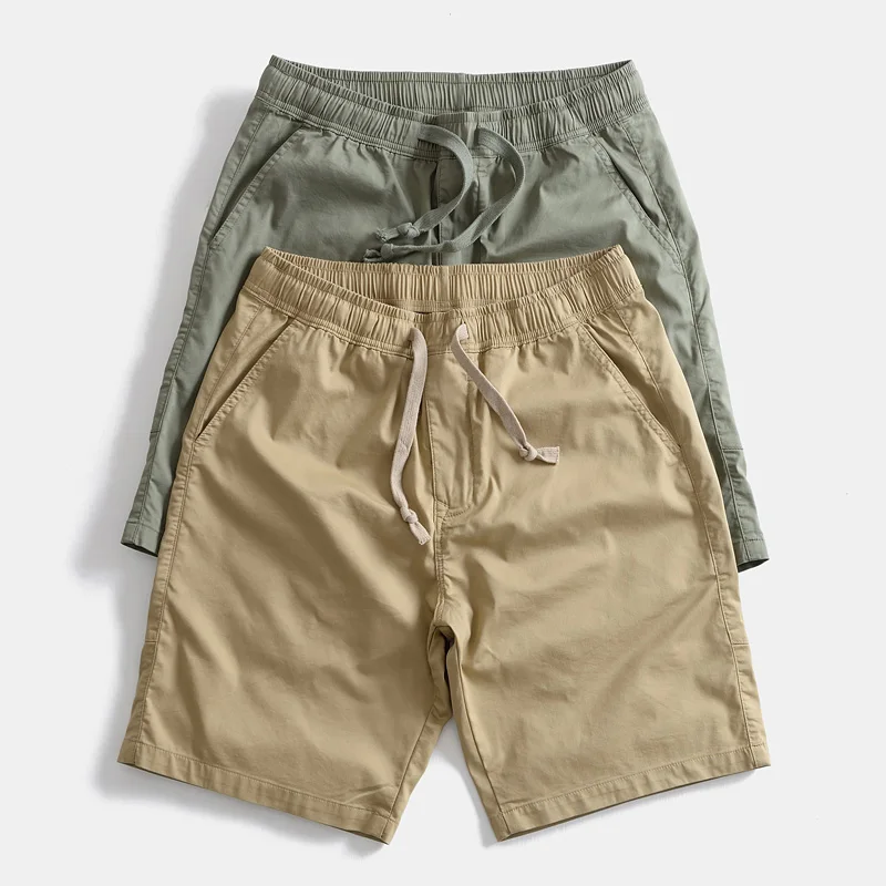 

Summer Thin Soft Qui Dry Loose Fit Casual orts Men's Elastic Waist mid Waist Slightly Stretchy Workwear Sle orts