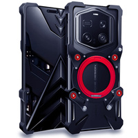 Magnetic Metal Bumper For Honor magic 8 7,6 RSR,5,4 Pro,Lite,ultimate Case Rimless 360 Degree Rotation Holder With Lens Cover