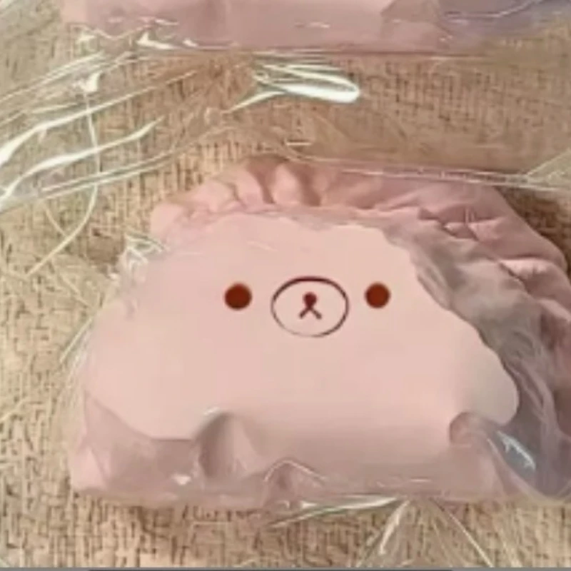 1pc Kawaii Bear Dumpling Squishy Toy Cute Cartoon Simulation Food Squeeze Fidget Toy Soft TPR Slow Rising Stress Relief Decompression Toy Gift for Kids Teens image 6