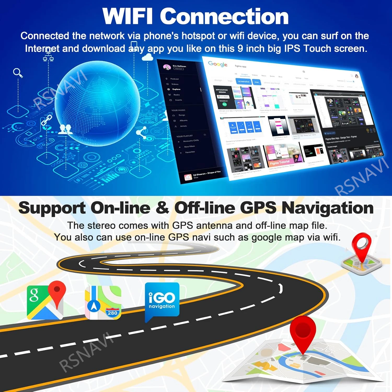 Android 15 Carplay Auto Car Radio For Mazda RX-8 RX 8 RX8 SE 2003-2011 Multimedia Navigation GPS Video Player DSP Stereo WIFI+4G