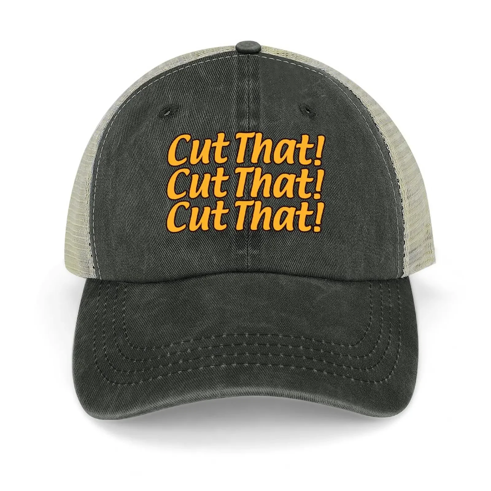 

Cut That Sunny Podcast Cowboy Hat Snap Back Hat funny hat tea Women's Beach Visor Men's