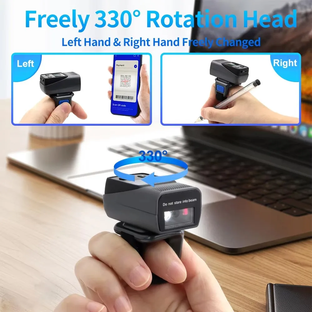 Встроенный USB-сканер штрих-кода Сверхнадцатый двигатель QR-сканирования 1D2D с металлической крышкой, фиксированное крепление промышленного класса
