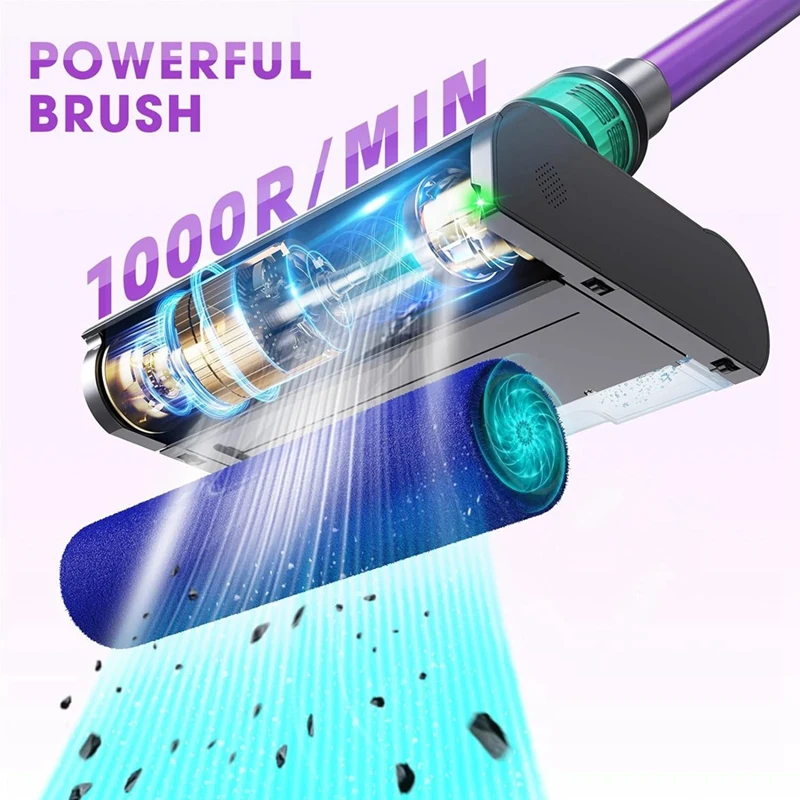 رأس فرشاة لمكنسة Dyson ، ممسحة أرضية كهربائية ، خزان مياه نظيف وقذر للسجاد ، V7 ، V8 ، V10 ، V11 ، V15