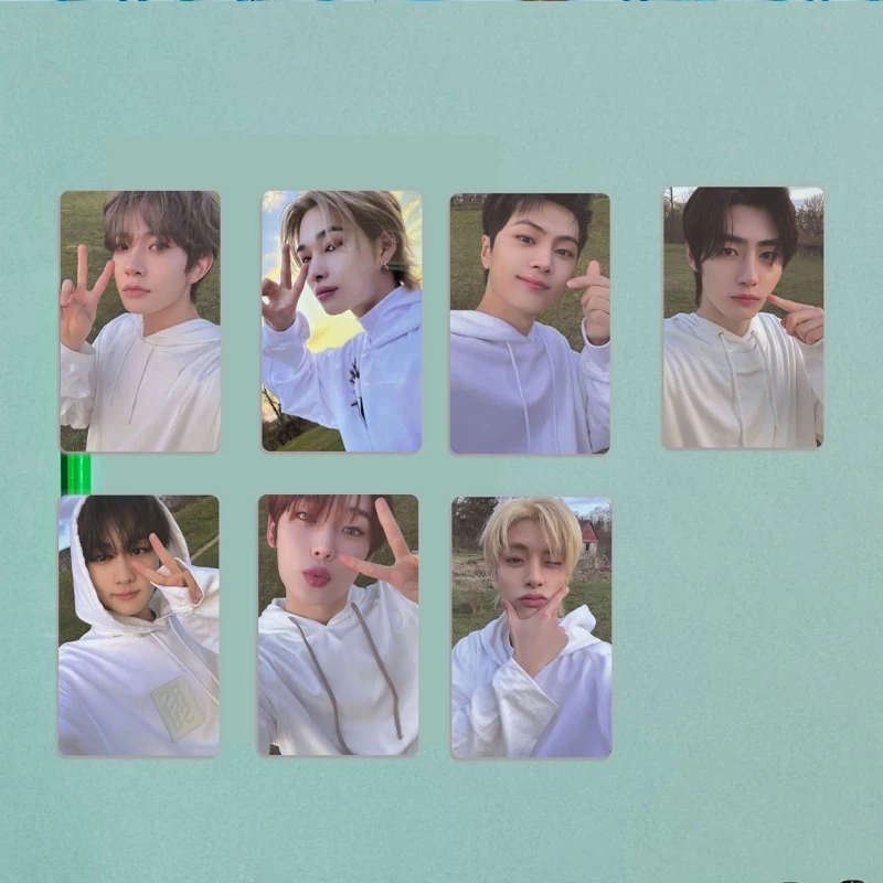 7Pcs/Set Kpop Boys Group Album ROMANCE UNTOLD Daydream Assorted Ni-ki Photocards Lomo Photo Card Peripheral Fans Collection Gift