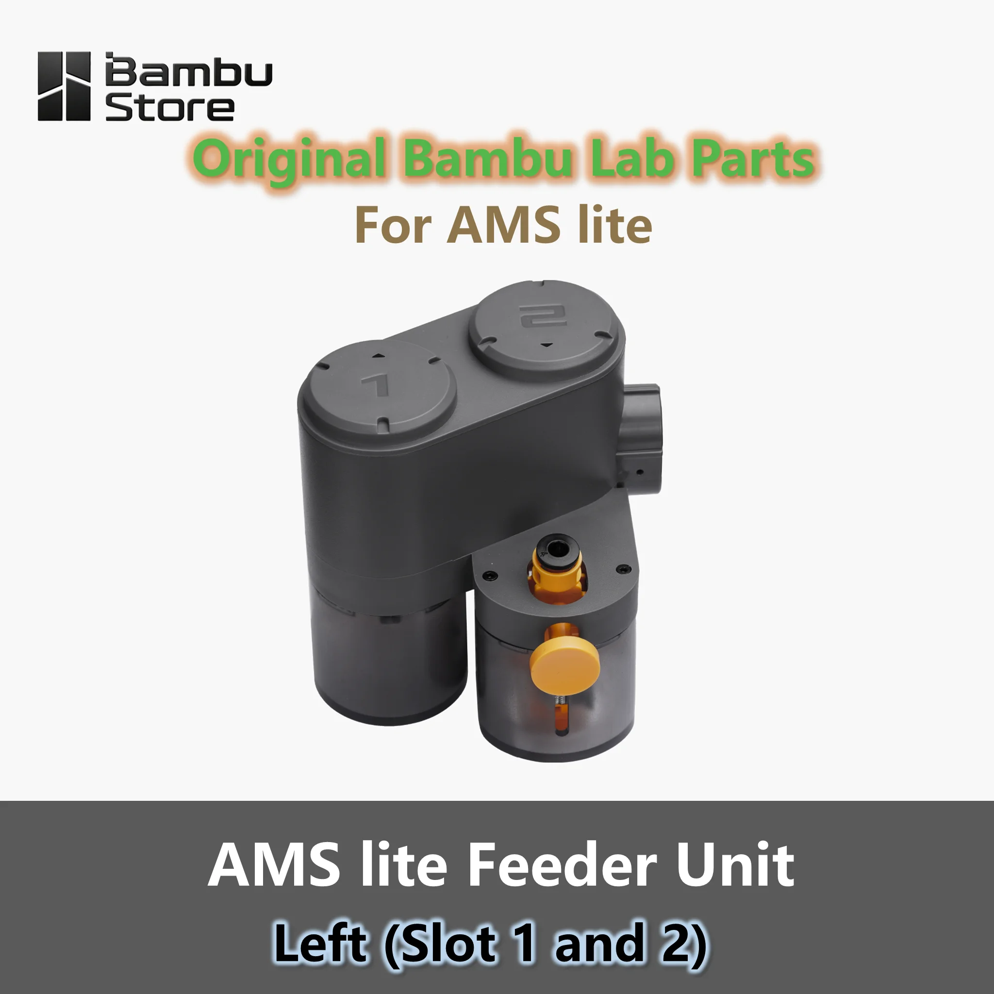 Original Bambu Lab AMS Lite Feeder Unit Left/Right Slot, Auto Loading/Unloading Filament Feed Module for A1/A1 mini 3D Printer