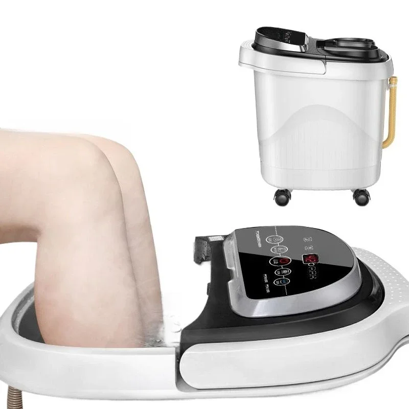 Foot bath automatic electric massage heating