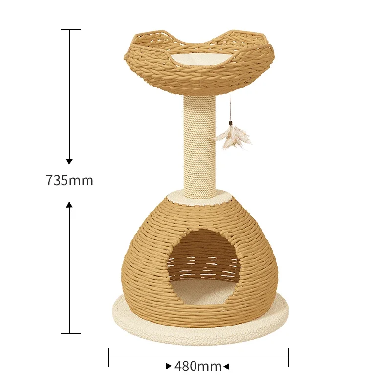 

YY Cat Shelf Kittens with Cat Nest Cat Toy Small Not Covering All Seasons