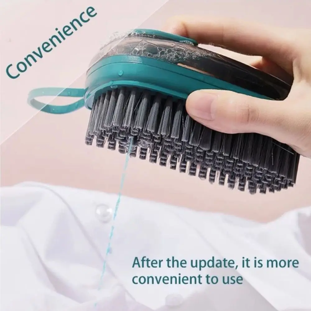 New Automatic Cleaning Brush Auto Soap Dispenser Multipurpose Laundry Brush Soft Household Brush Kitchen Cleaning