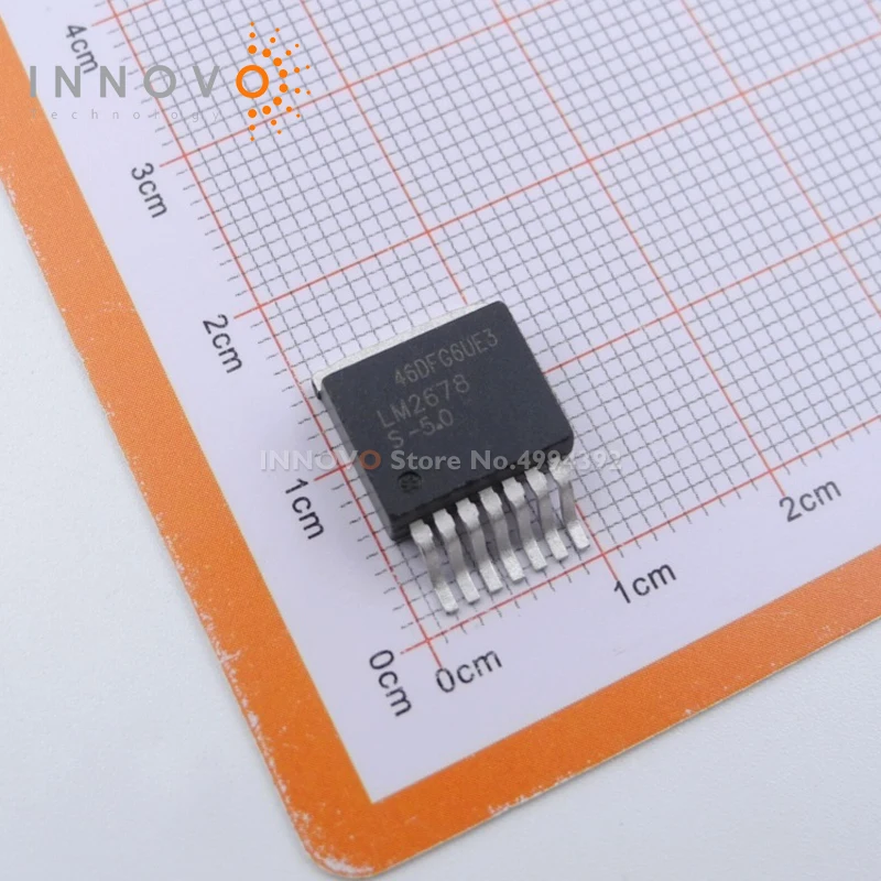 

5PCS/LOT LM2678SX-5.0/NOPB LM2678SX-5.0 LM2678S-5.0 IC REG BUCK 5V 5A TO263