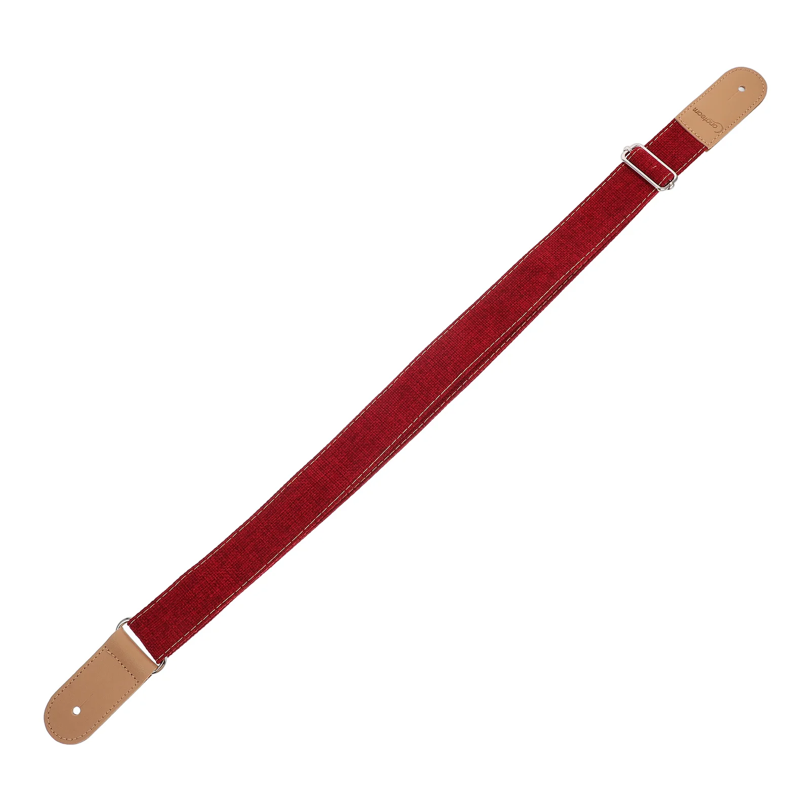 

Ukulele Shoulder Strap Vintage Jujube Red Guitar Cotton Comfortable Linen
